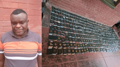 Immigration Racket Bust: SA Police Arrest Man With Over 500 Passports, Lots Of Cash BUST: Edward Chitaizvi, who was found in unlawful possession of more than 500 Mozambican passports and over R160 000 in cash