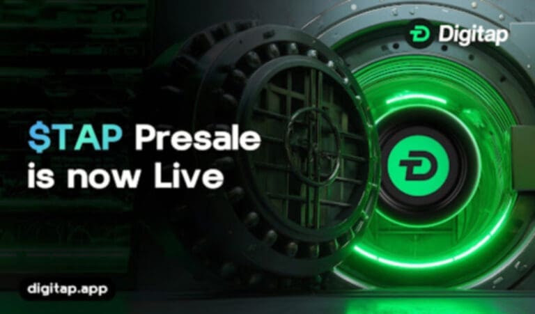 Digitap $tap presale is now live