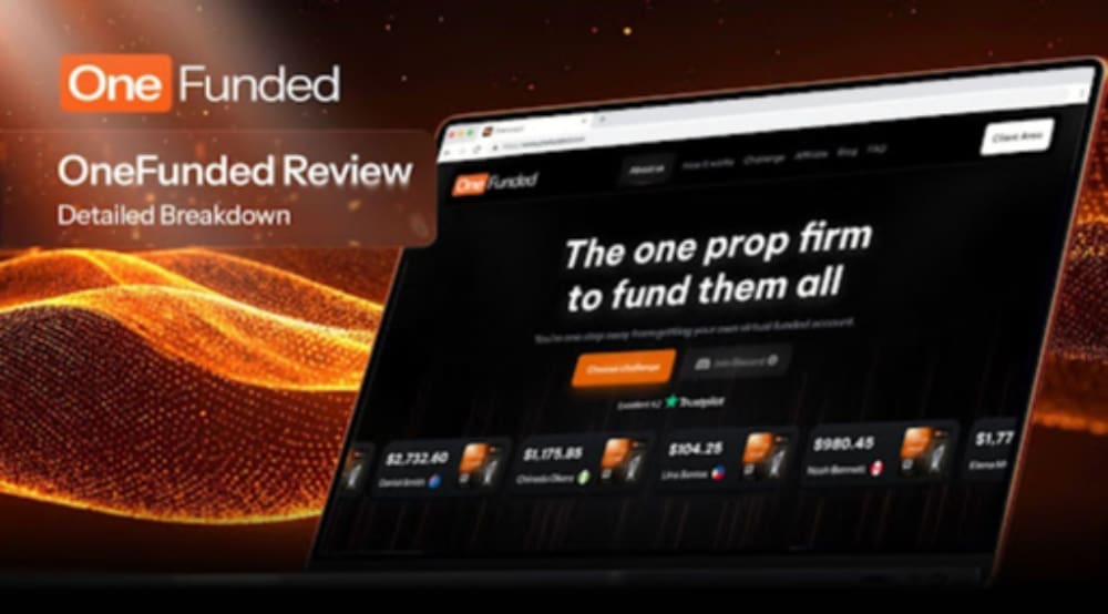 OneFunded Review: Strong Prop Trading Opportunity in South Africa OneFunded Review