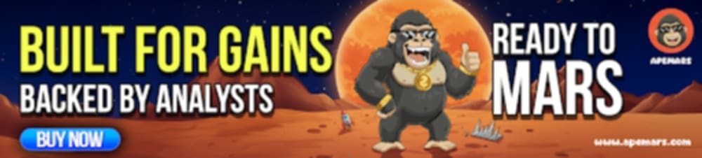 Apemars built for gains