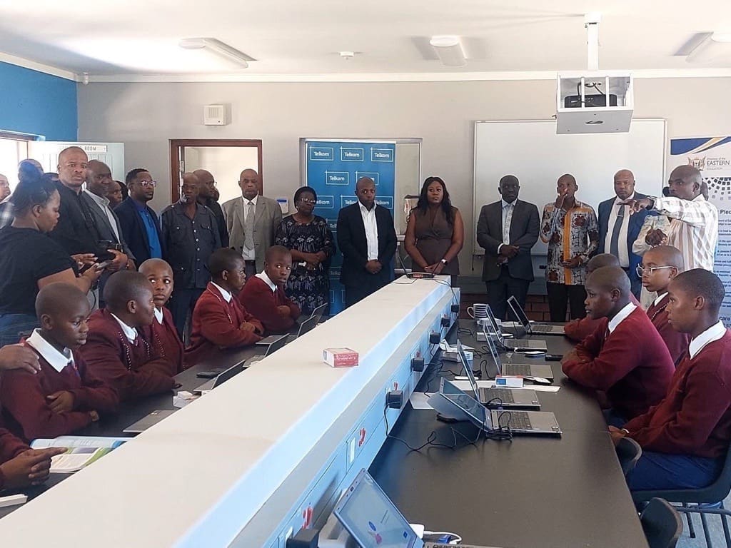 Telkom & Education Dept Hand Over ICT Lab at Sitoza Secondary School