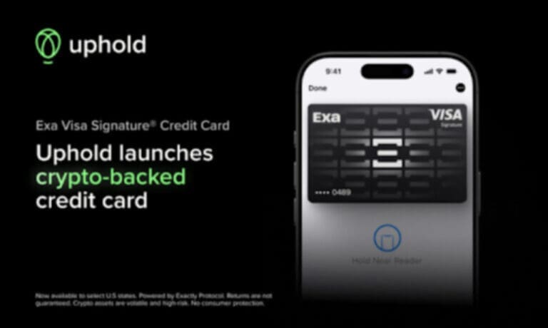 Uphold Unlocks Crypto Spending Power with a Premium Visa Signature Credit Card Uphold