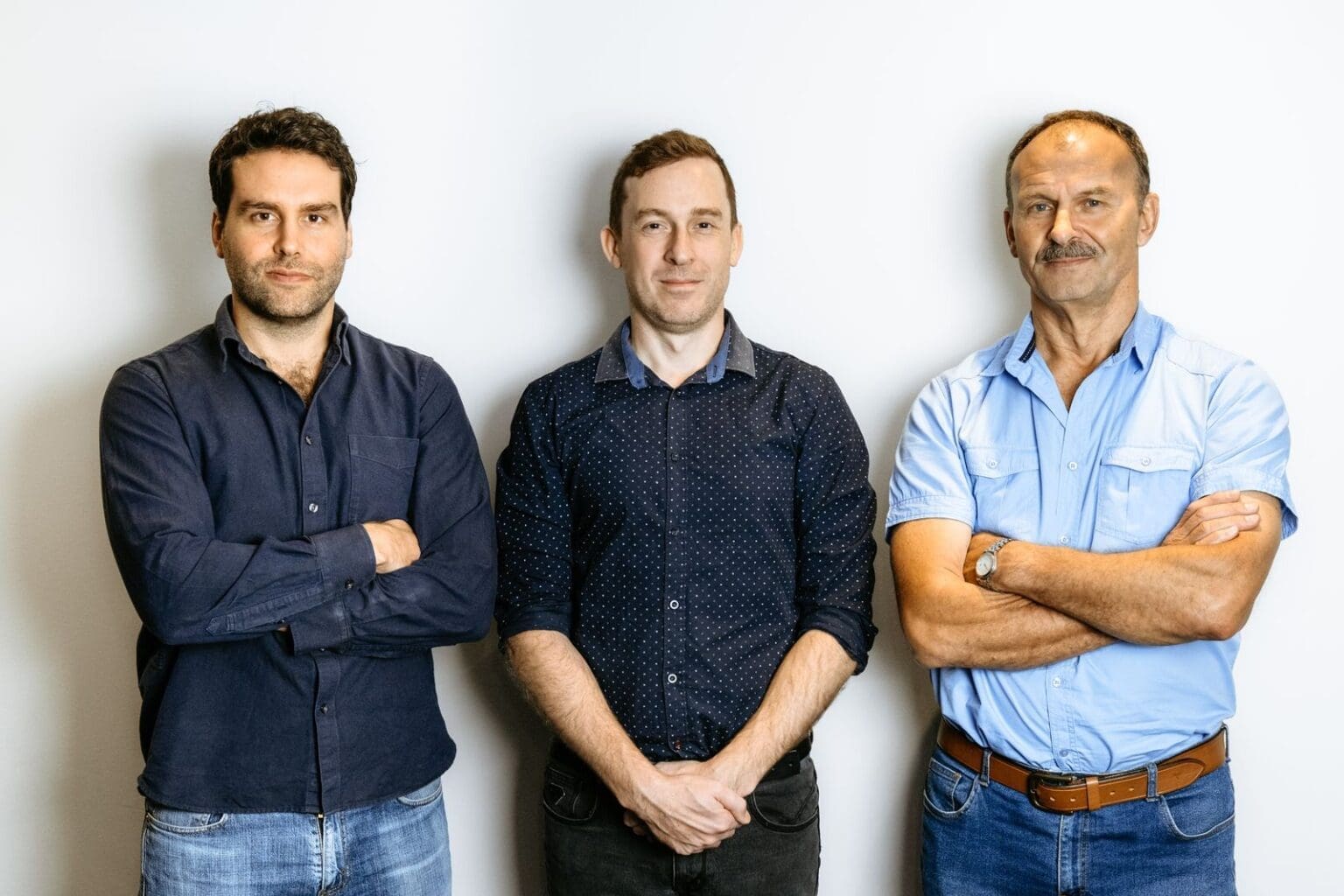 Pic caption: AI Diagnostics Co-founders - CEO, Braden van Breda; CTO, Johan Coetzee and Director & Engineer, Mark van Breda