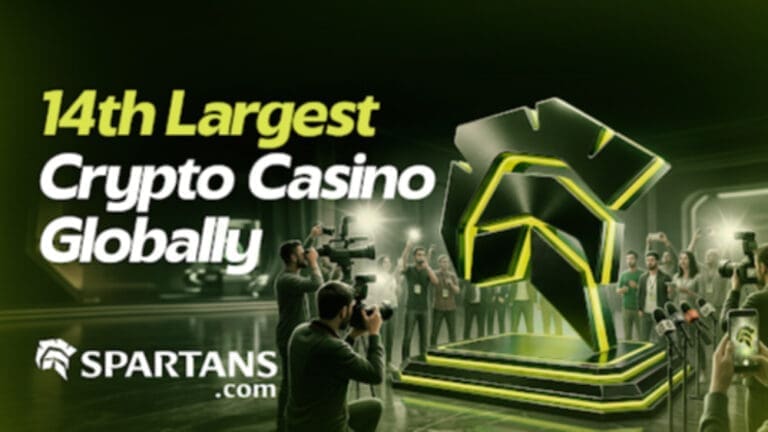 Spartans Casino Reaches 14th Global Ranking in Beta Phase as Stake.com and Roobet Lose Ground Fast Spartans 14th largest Crypto Casino Globally