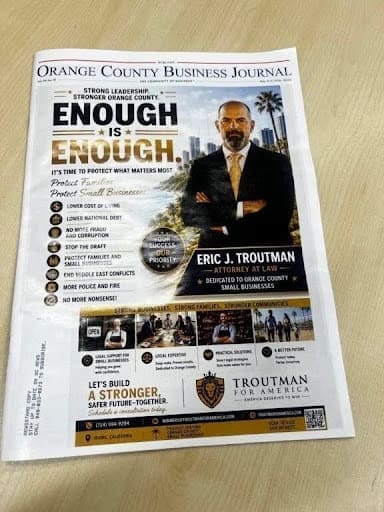 California Congressional Eric Troutman
