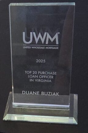 Virginia Mortgage Professional Duane Buziak