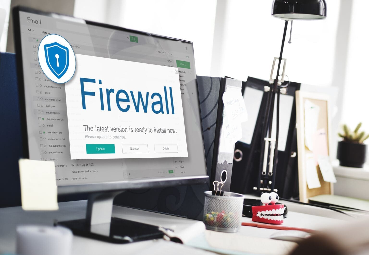 Firewall Antivirus Alert