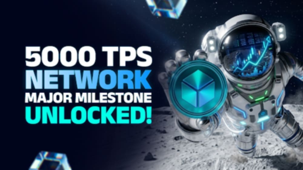 BlockDAG 5000 TPS Network Major Milestone unlocked