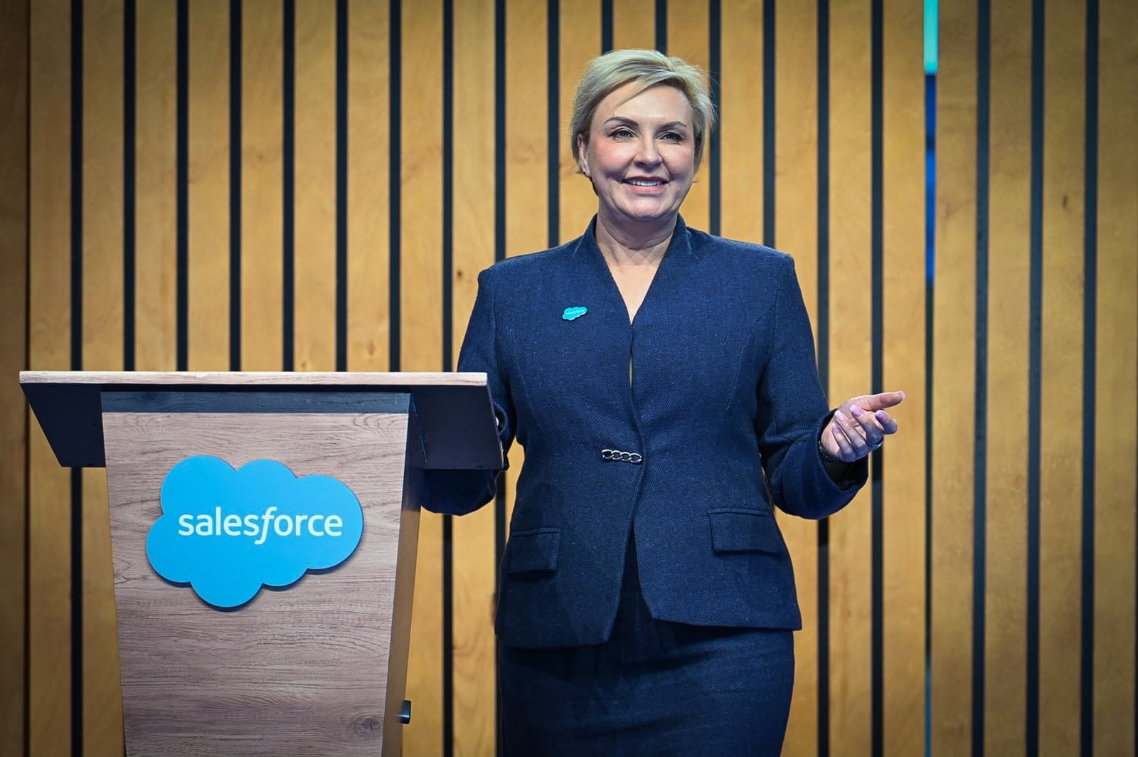 Linda Saunders, Country Manager and Senior Director of Solution Engineering for Africa at Salesforce