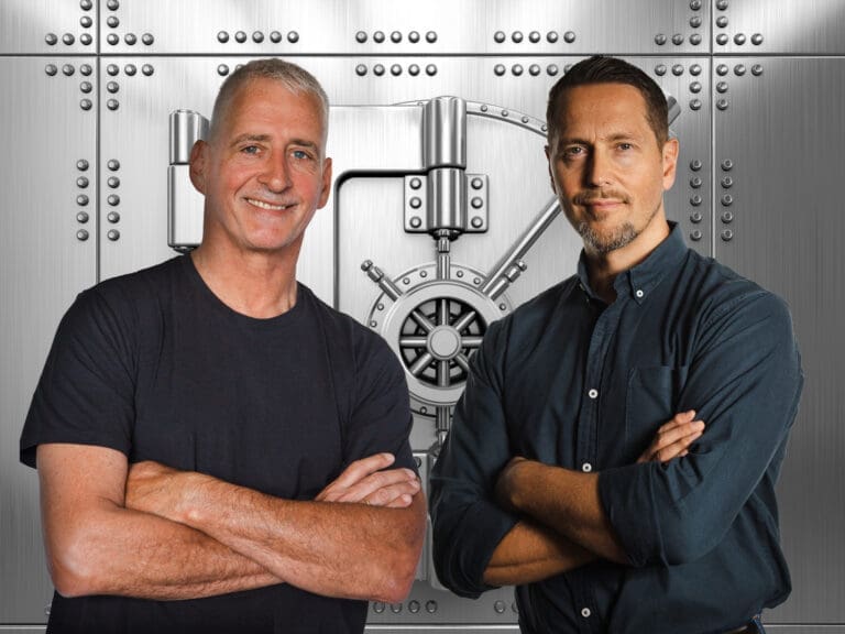 Left to right Jon Jacobson, CEO and co-founder, with Anton Grutzmacher, co-founder and Chief Revenue Officer