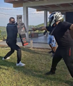 Gang Wayz Bags Releases Live-Fire Demonstrations of Deployable Ballistic Bag Gang wayz CEO gets shot with real bullets during realistic attack scenario