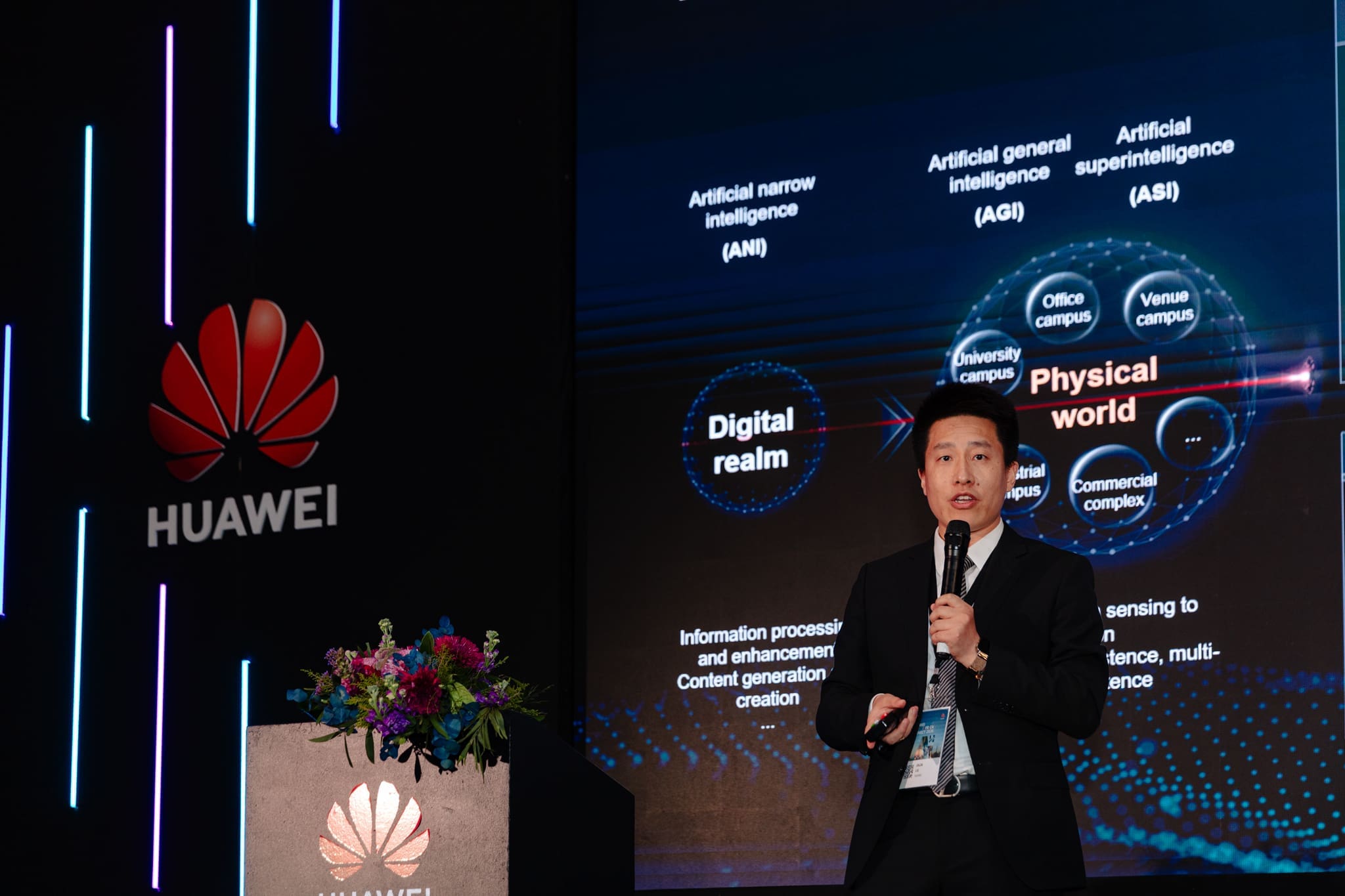 Justin Liu, Director of Huawei’s Intelligent Campus Marketing and Solution Sales Department