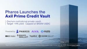 Pharos Brings Institutional Private Credit Onchain with Axil Prime Credit Vault, Targeting ~14.3% Yield from Real-World Credit Cash Flows Pharos